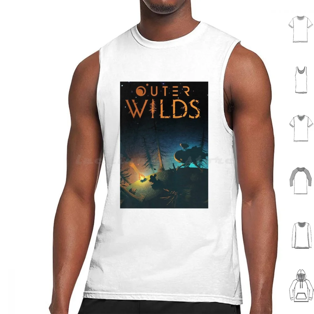 Outer Wilds Game Tank Tops Vest Sleeveless Outer Wilds Space Video Game Game Outer Games Wilds Solar System Adventure Video