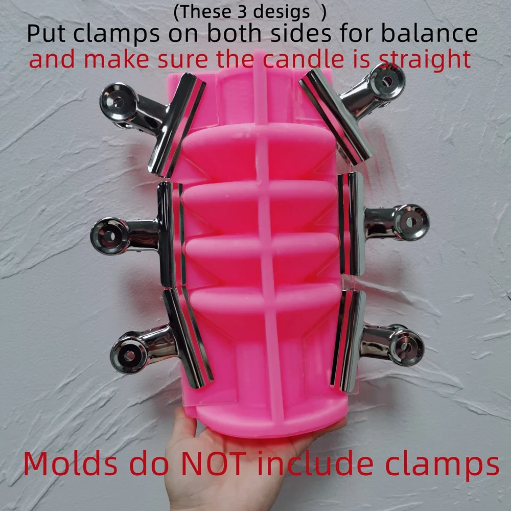 24CM Tall Weave Pillar Candle Mold Plait Taper Spiral Silicone Mould Geometric Abstract Decorative Knitting Braid Soy Wax Mold