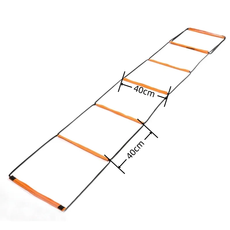 Butterfly Agile Ladder Ball Sports Training Ladder Household Fixed Rope Ladder Footstep Training Multi functional Equipment