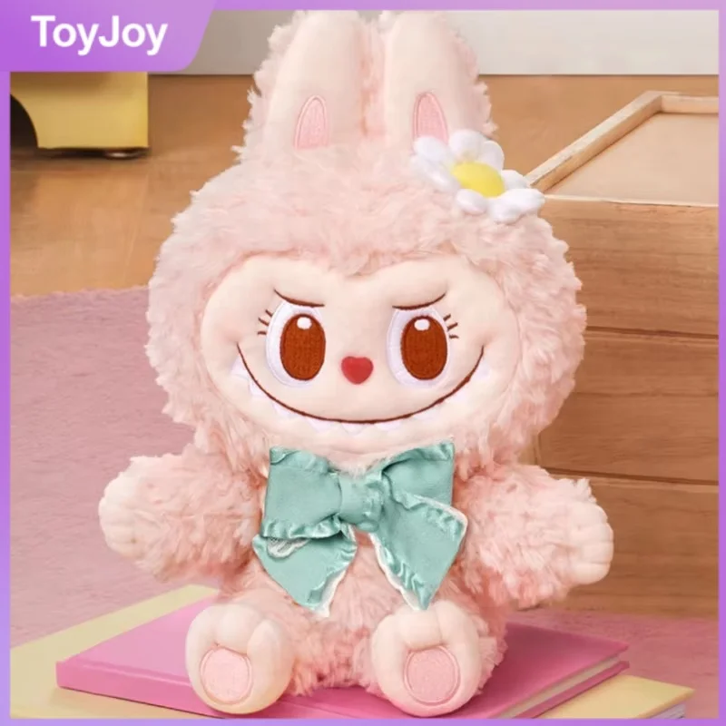 

28cm New The Monsters Classic Series Labubu Plush Doll Toy Mokoko Zimomo Stuffed Anime Hand-Painted Doll Room Ornaments Gift