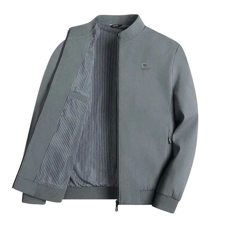 

Повседневная мужская куртка Small Size XS Windproof ort Stature Весна Осень Маленький воротник-стойка Топ S Stand Fit Long Sve Pol...