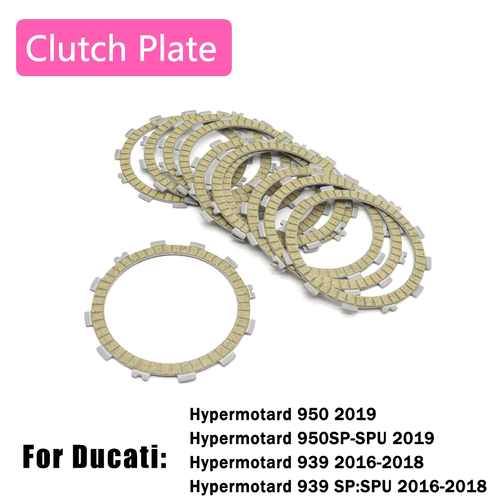 

For Ducati Hypermotard 939 SP-SPU 950 950SP-SPU 2016-2019 2018 2017 Motorcycle Clutch Disc Friction Plate Kit