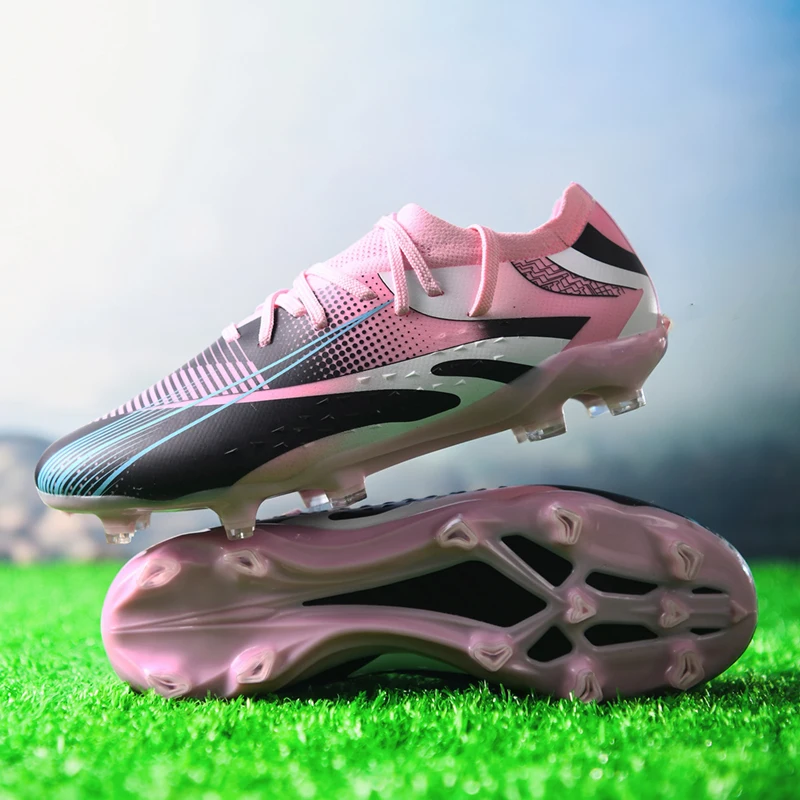 

Мужские футбольные бутсы TF/FG, спортивные футбольные бутсы для ногтей, профессиональный газон, противоскользящие футбольные бутсы для тренировок в помещении и на открытом воздухе