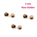 3 sets Rose Golden