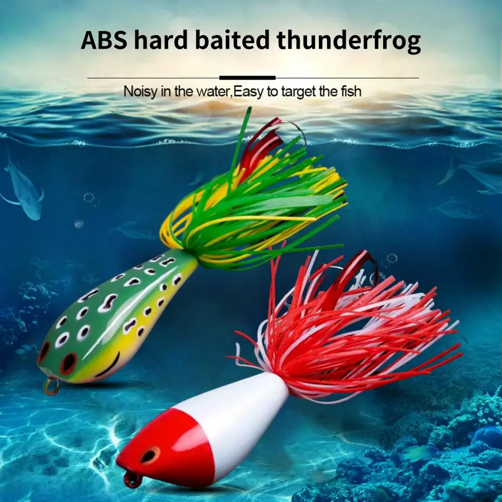 5.5cm/9g Snakehead Frog Lure Reusable Vibrant Color Realistic Floating Bait  ABS Colorful Vivid Hard Lure Fishing Accessories