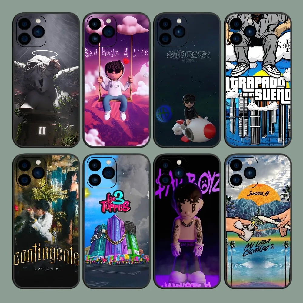 Singer J-Junior H Sad Boyz 4 Life Phone Case For iPhone 8 11 12 13 14 15 Mini X XR XS PRO MAX Plus Cover