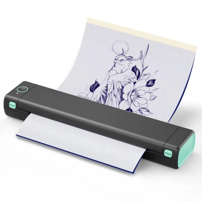 100 Sheets Tattoo Transfer Paper A4 Size  Paper Thermal Stencil Carbon Copier For M08f Printer