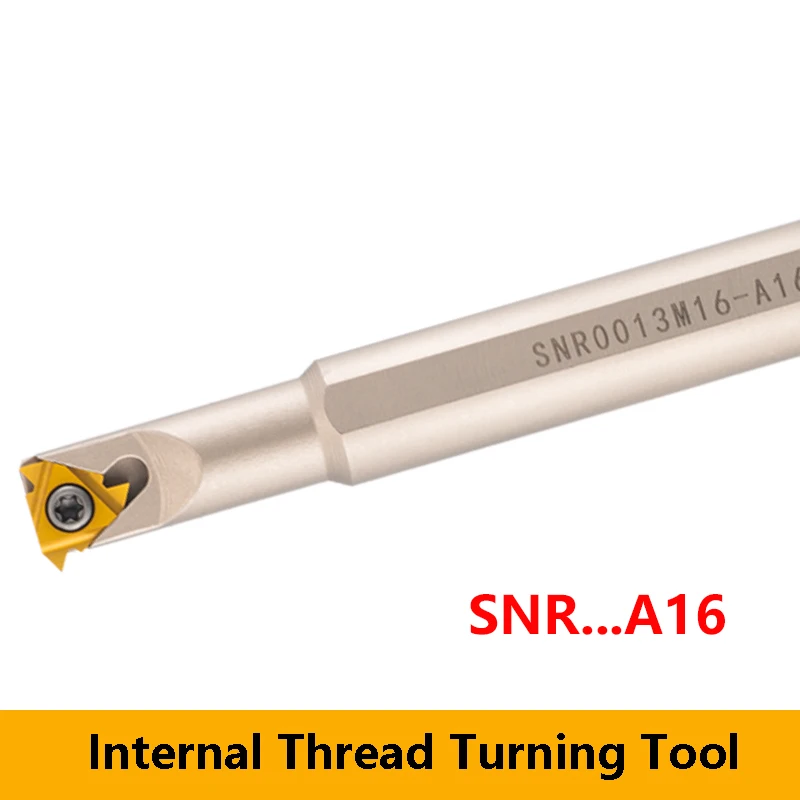 LIHAOPING SNR0006K06 SNR0008K11 SNR0008K11 SNR0012M11 SNR0013M16 A16 SNR Internal Thread Turning Tools Lathe Cutter Inserts 16NR