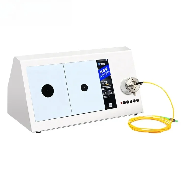 

Double-magnification fiber end face magnifier can measure two magnification fiber microscopes at the same time