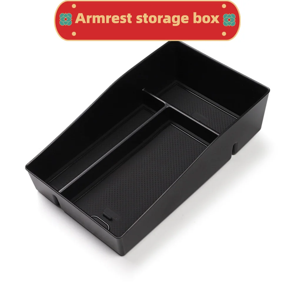 Car Central Armrest Storage Box Container Holder Tray  for Honda HRV HR-V ZRV Z-RV 2022-2024 Organizer Accessories
