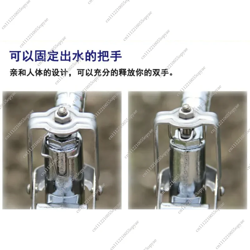 Stainless Steel High Pressure Fertilizer Injection Gun, Agricultural Sprayer Accessory for Fruit Tree Vegetable Farm Use