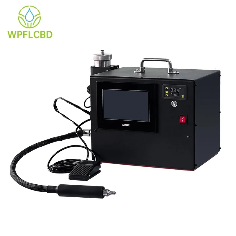 Thick Oil 1ml 2ml Manual Small Bottle Carts Cartridge Filler Filling Machine With Heating Function