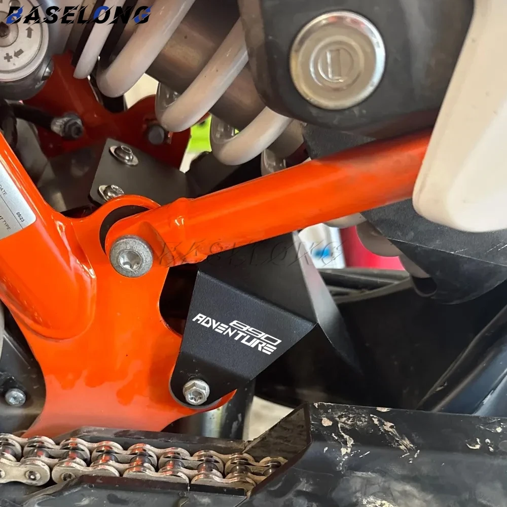 

For 790 Adventure R 790 ADV S 790ADV 890 ADVENTURE Motorcycle Accessories Rear Shock Heat Shield Exhaust Pipe Protection Cover