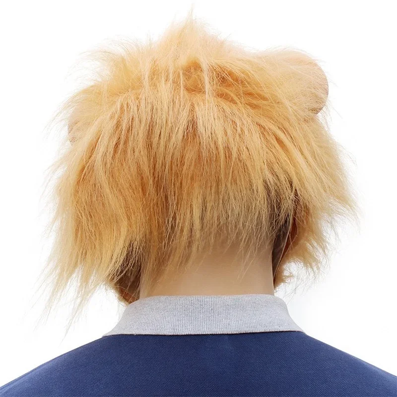 Lion Headcover Animal Cosplay Mask Halloween Masquerade Party Adults Latex Lion Mask Christmas Gift Kids Toy Lion Full Face Mask