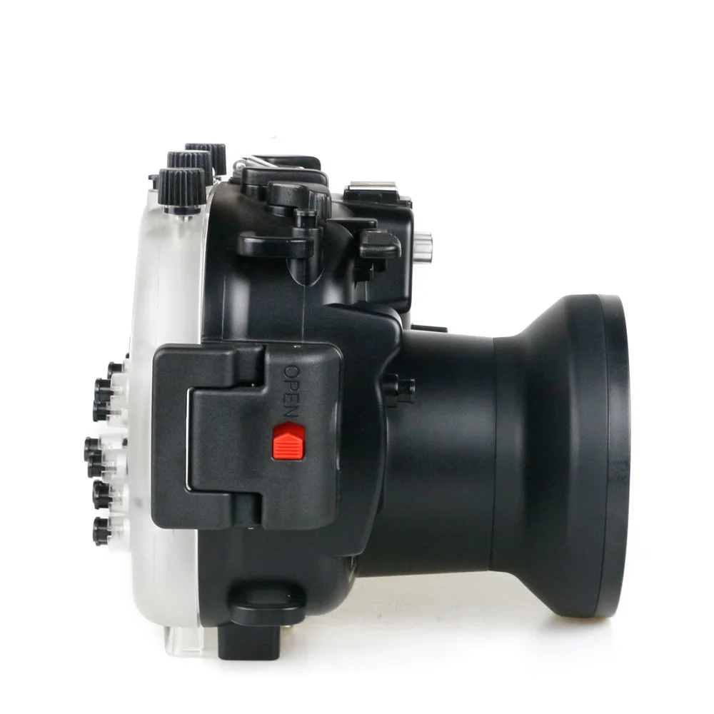 Fuji X-T1 방수 카메라 케이스 용 Seafrogs 40m 방수 케이스 40M 수중 카메라 보호 커버 다이빙 카메라 하우징