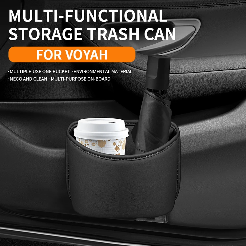 Poubelle de voiture, boîte de rangement pour porte de voiture, boîte de rangement pour dossier de siège, produits d'intérieur pour voiture, pour Lantu VOYAH FREE Courage Dreamer Taishan X8