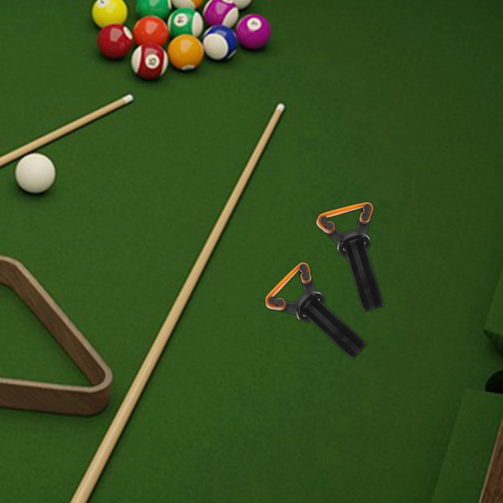 

2 шт., инструменты для ремонта бильярдного кия, прецизионные насадки, восстановитель головок, мост, черная чашка, винты, комплект, портативное восстановление