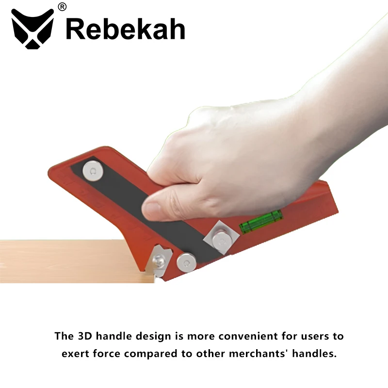 Rebekah Woodworking Edge Trimmer Manual Edge Banding Trimmer for Woodworking Veneer Edge Cutter Tool for Wood Edge Banding