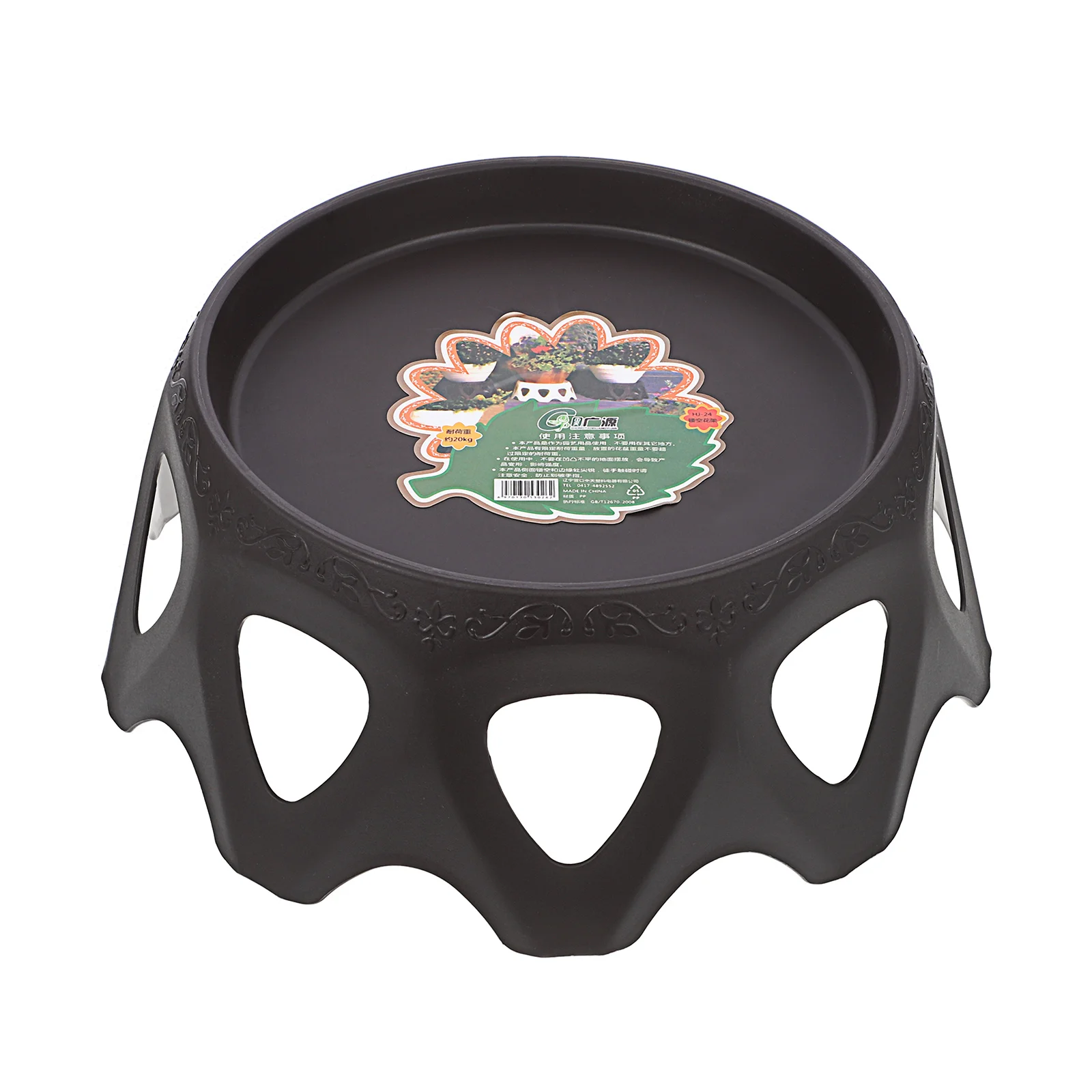 

1Pcs Balcony Flower Pot Rack Hollow Flower Stand Durable Indoor Plant Pot Holder Practical Display Shelf Flowerpot Base