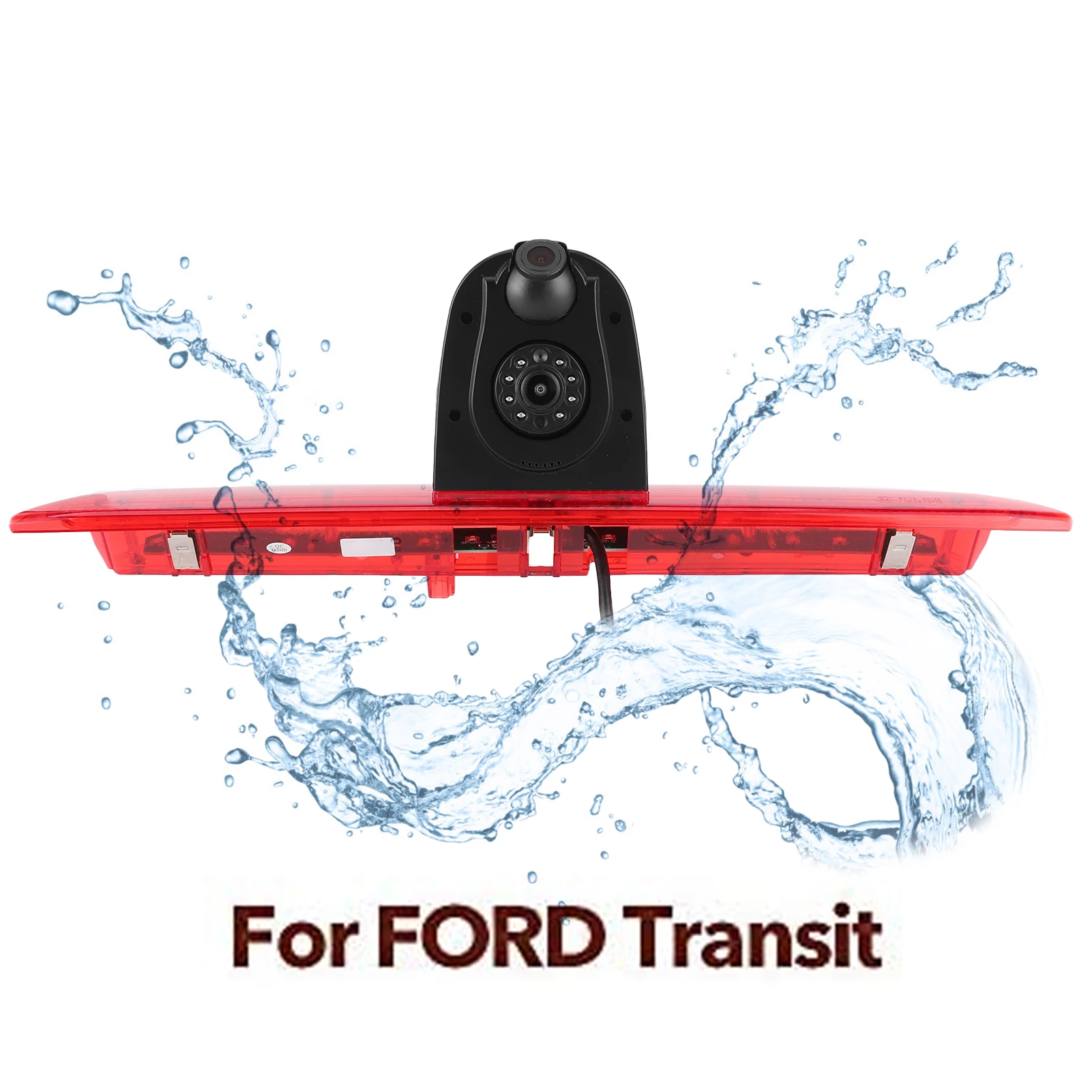 

Brake Light Camera 3rd Brake Light Dual Rear View Camera CCD Image Sensor High Definition Fit for Ford Transit 2014-2018