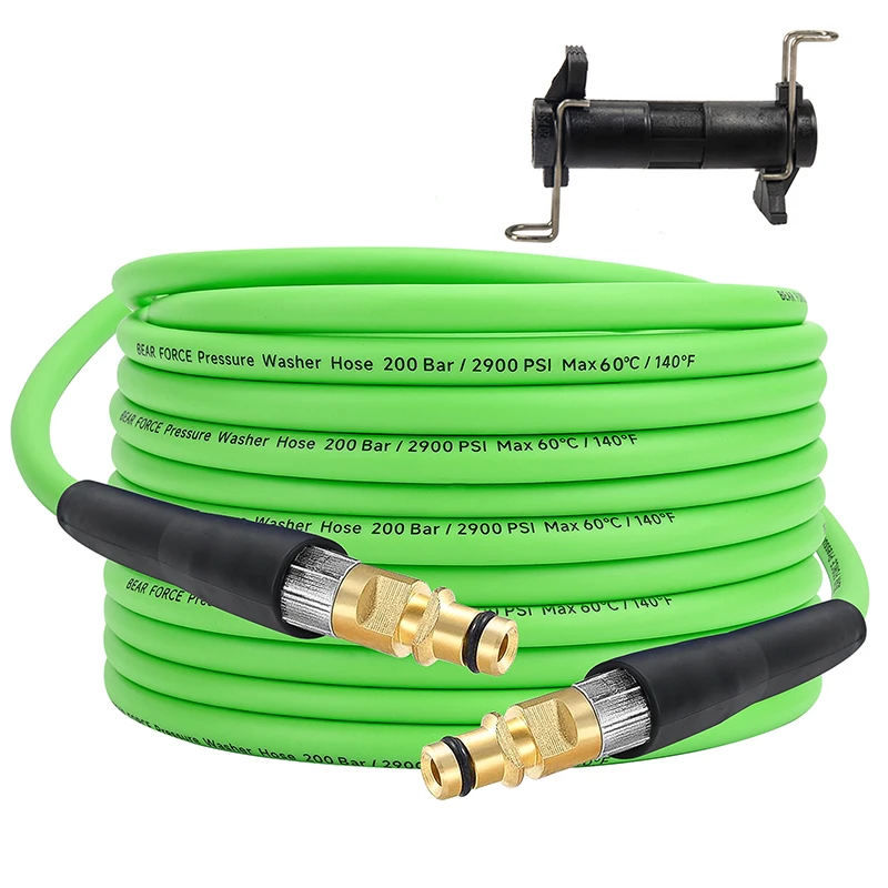 

Pressure Washer Replacement Hose Super Flexible Hose 10m/32ft 2900 PSI Kink Resistant Hose for Karcher K2-K7 Quick Connector
