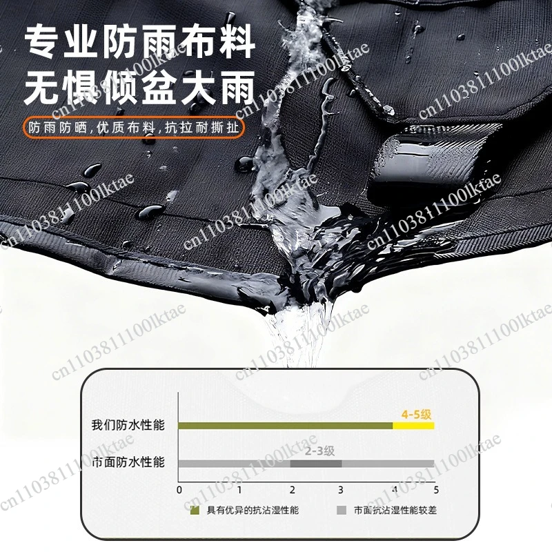 360-degree Vehicle-side Tent, Double-pole Side Tent, Expanded Version Canopy, Outdoor Camping, Side-mounted Tent, Sunshade