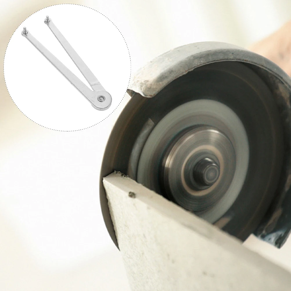 

Angle Grinder Wrench Adjustable Spanner Thick Steel Repair Maintenance Tool Compatible Multiple Angle Grinders Precise Torque