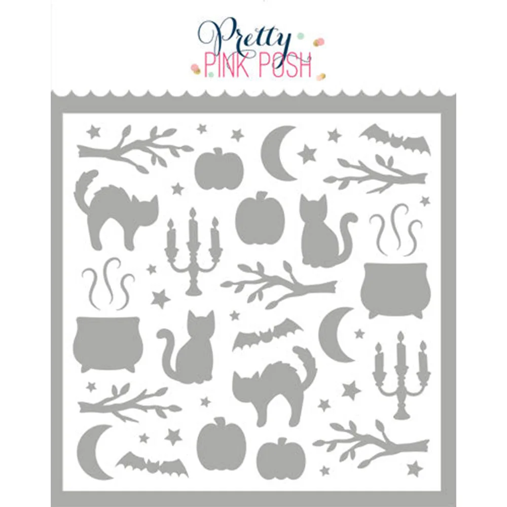 August 2026 New Halloween Wreath Builder Dies Metal Cutting Dies and Stamps Stencils for DIY Scrapbook Handmade Card Photo Album image 3