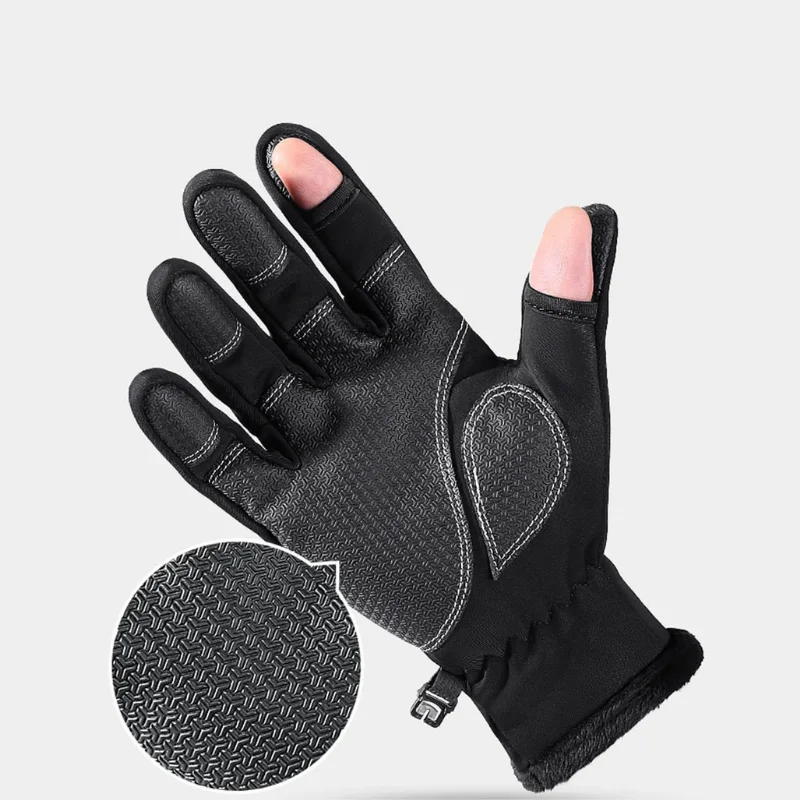 Waterproof Winter Gloves with Touch Screen for Men and Women - Windproof and for Outdoor Cycling  Motorcycle Riding  and Skiing