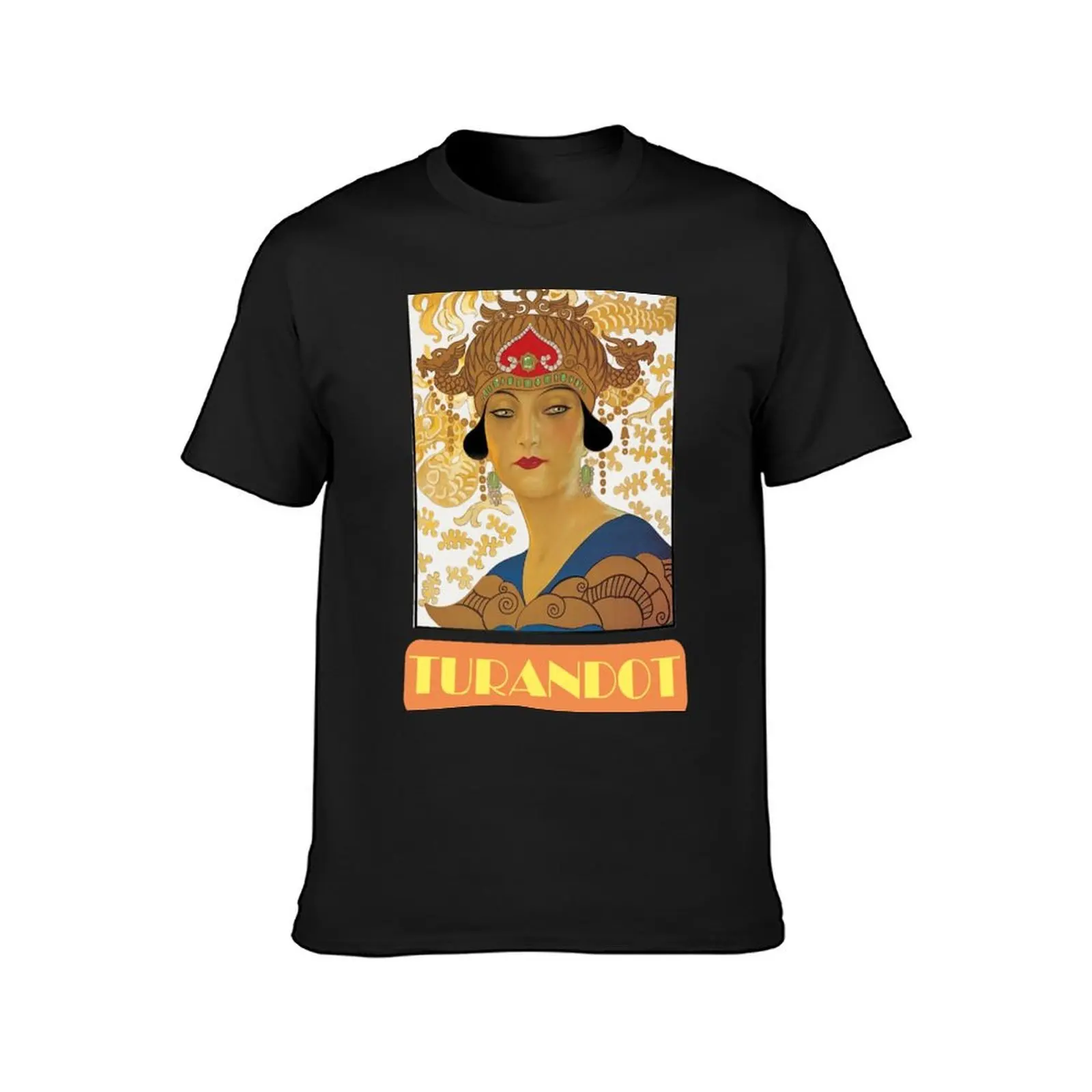 Turandot, opera by Giacomo Puccini T-Shirt sublime animal prinfor boys Men's cotton t-shirt