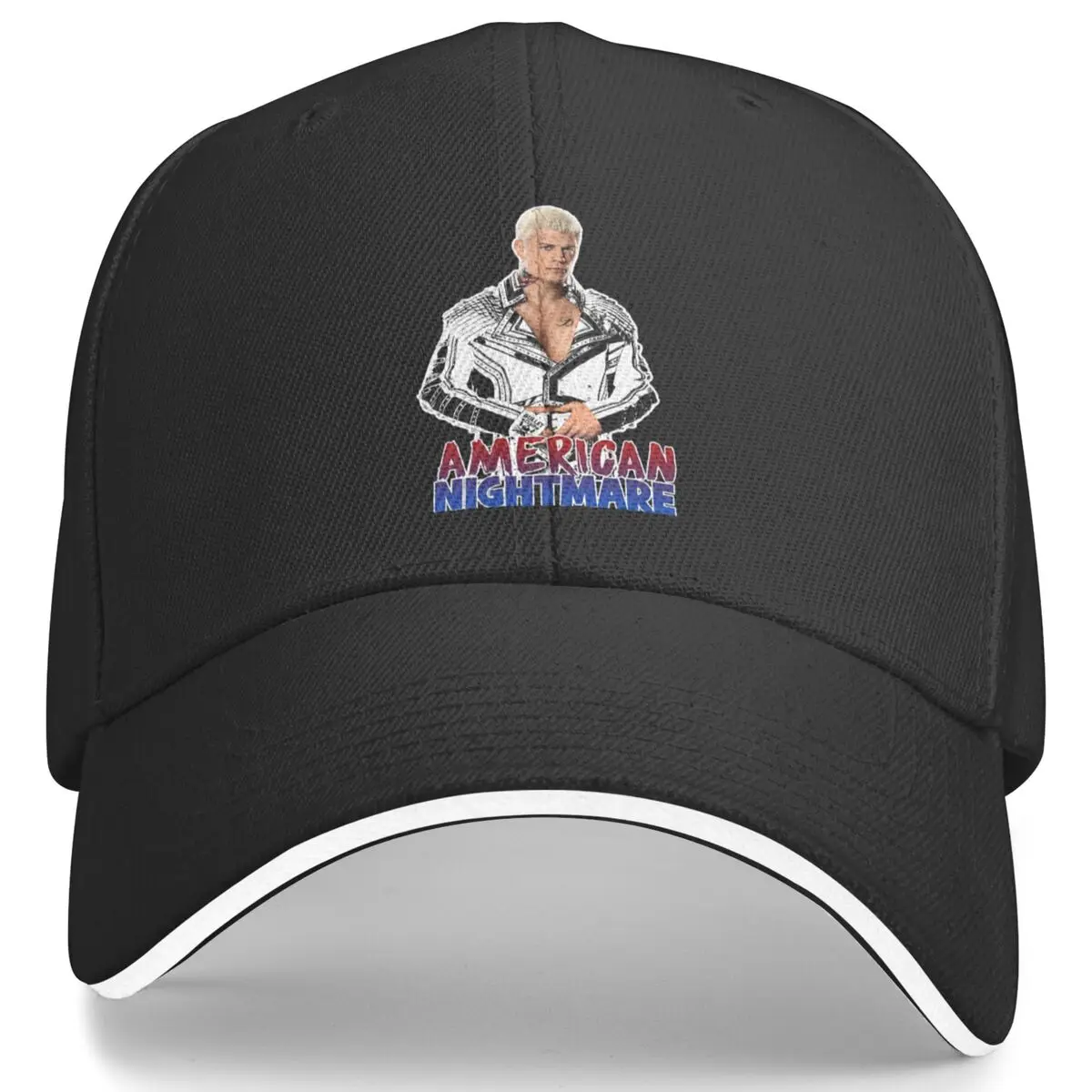 Cody Rhodes Bullet Club Golf Cap Outfits Vintage American Nightmare Sun Caps For Men Women Daily Headewear Adjustable