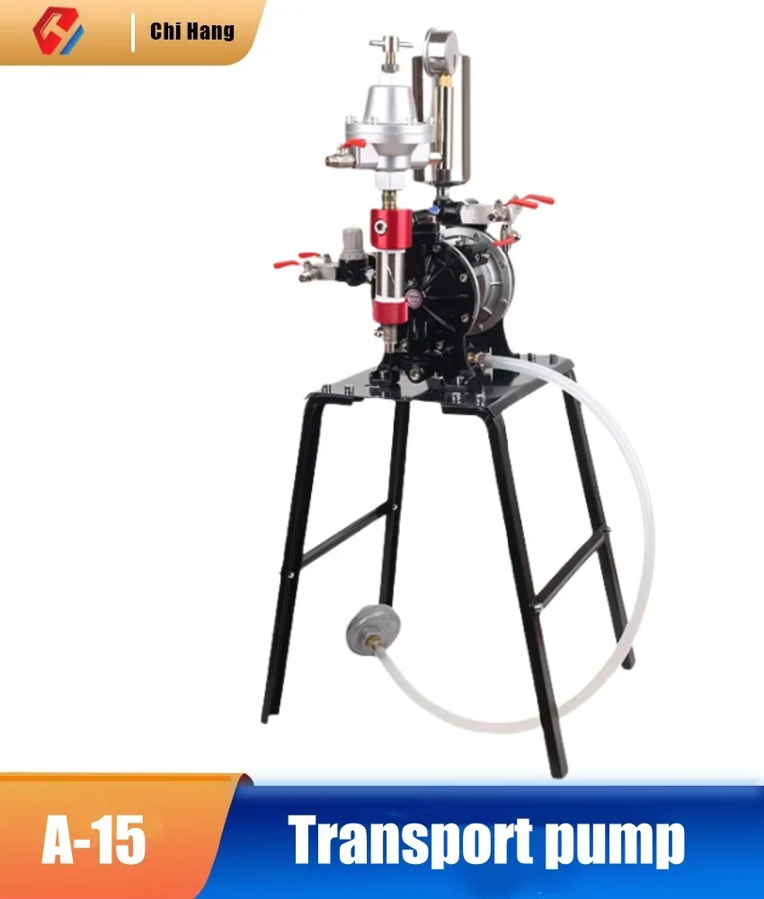 

Conveying Pump Aluminum Alloy Pneumatic Double Diaphragm Pump Large Flow Multi-coating Suitable
