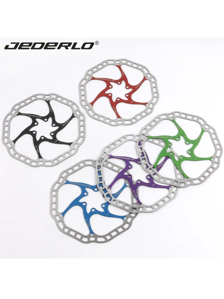 AliExpress JEDERLO Bike Brake Disc Rotor 6 Bolts Wear-resistant Bicycle Hydraulic Brake Disk Rotors Durable MTB Road Cycling Discs Rotor Bike Parts