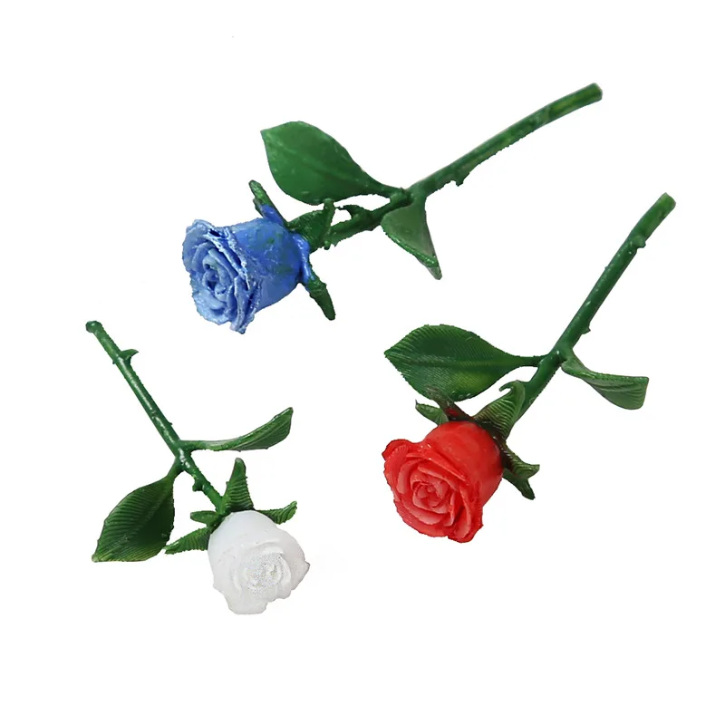 Diy Crystal Drop Lijm Kleine Prins Sieraden Bos Micro Landschap Vulling 3d Drie-Dmensionale Mini Rose Model