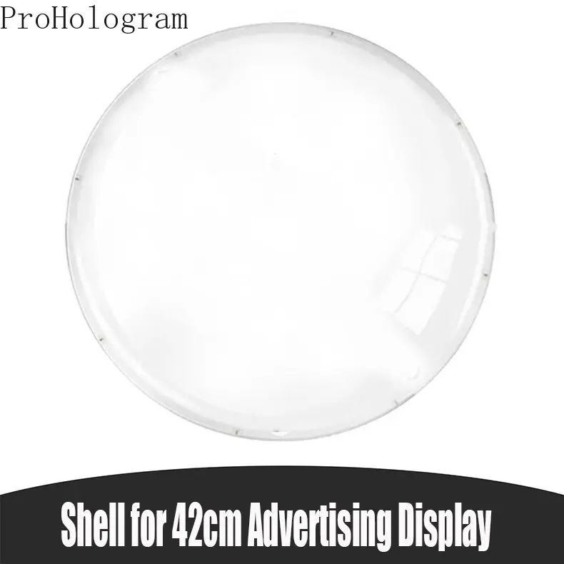 

42cm 3D Fan Hologram Projector Protection Cover Hologram Projector Case Advertising Light Display Shell LED Fan Acyrlic Bag