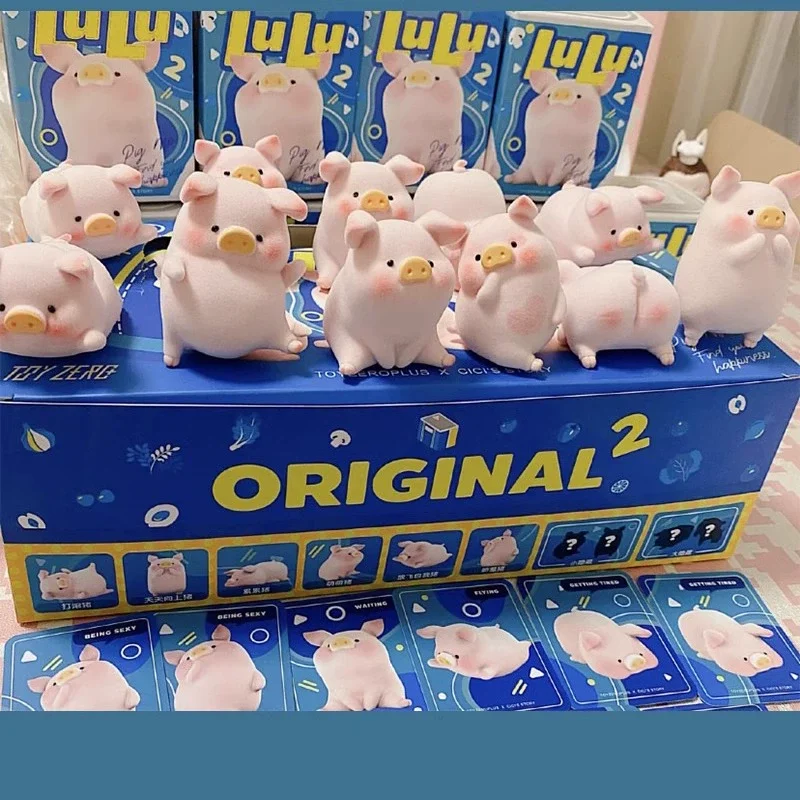 

Lulu Pig Classic II слепая коробка Коллекционная милая фигурка свиньи модная игрушка праздничный подарок маленькая декоративная игрушка коллекционные предметы