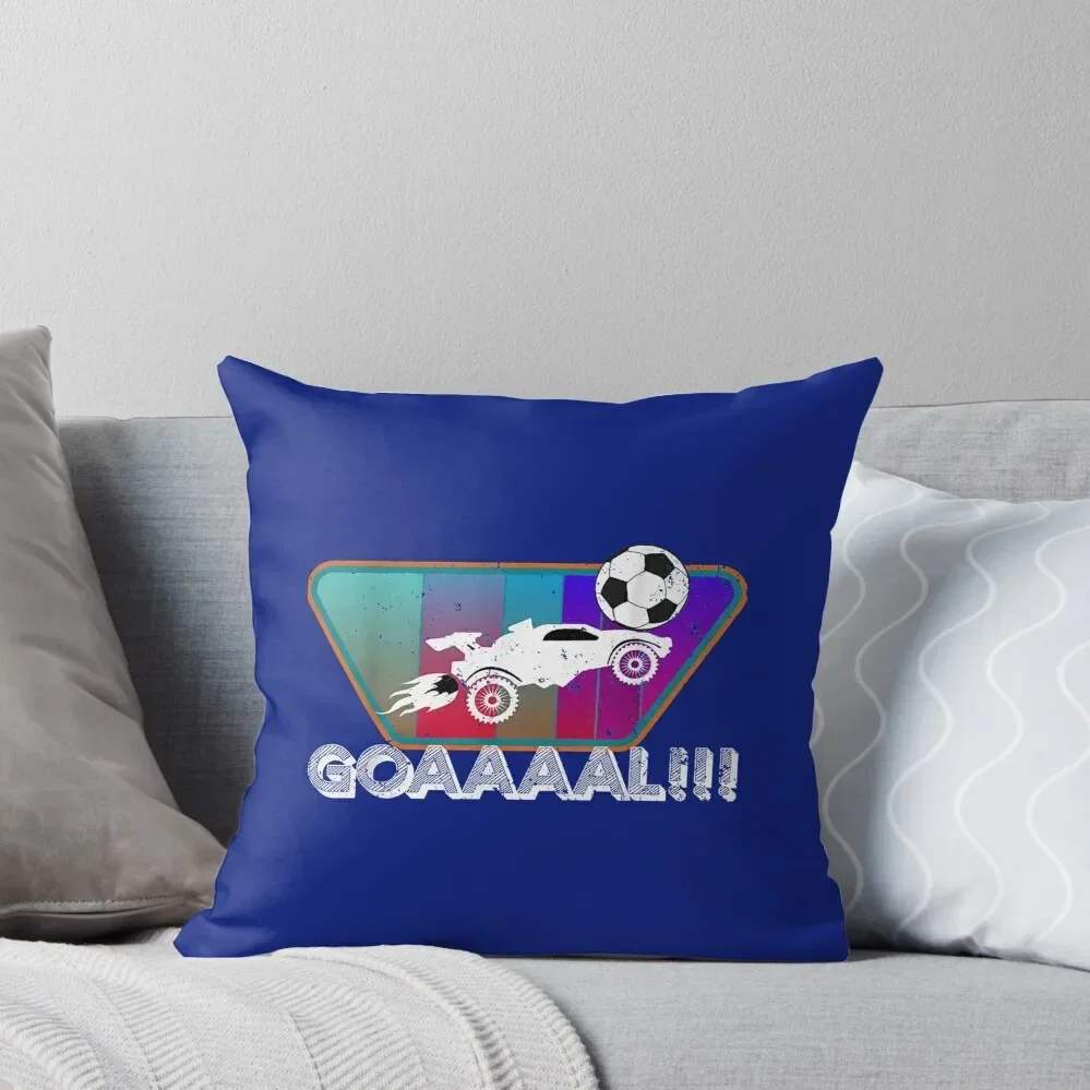 

Retro Style Rocket RC Soccer Car League Gamer What A save. Throw Pillow Sofa Cushion ornamental pillows Pillow