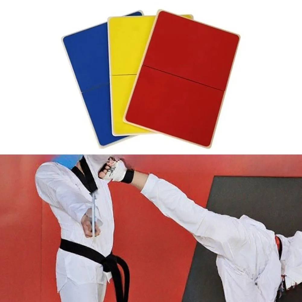 1 Set Reusable Taekwondo Break Board EVA Plastic Training Board For Adults Karate Martial Arts Dojo Gym Practice Supplies