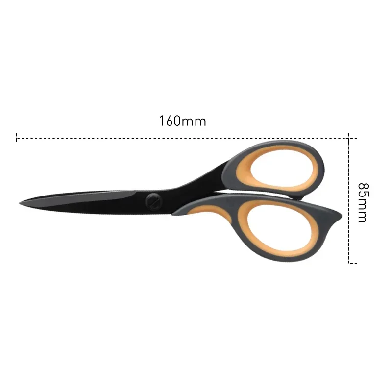 Anti Sticking  Multiplex Scissors Office and Home Scissors Stainless Steel Tailoring Scissors Solid and Durable Shears