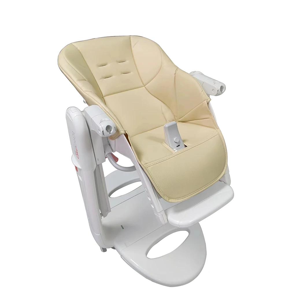 Seggiolone cuscino del sedile compatibile Peg perego serie Tatamia sedia da pranzo copertura in pelle PU dimensioni personalizzate accessori Bebe