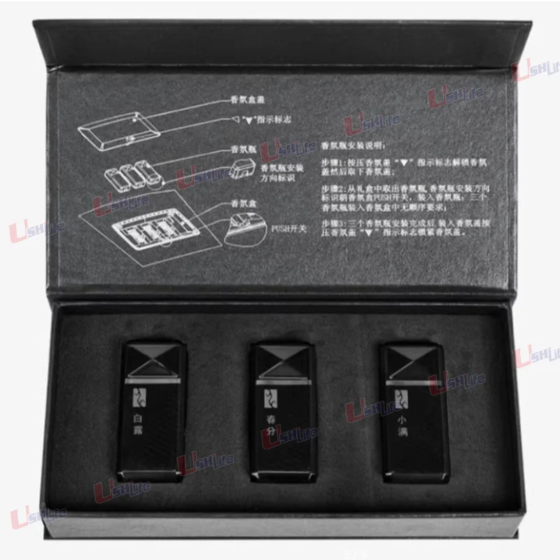 100% Original Car Fragrance Kit Car Fragrance Ambient Kit Fragrance Stick Replacement Core Accessories for BYD YANGWANG U8 U7 U9