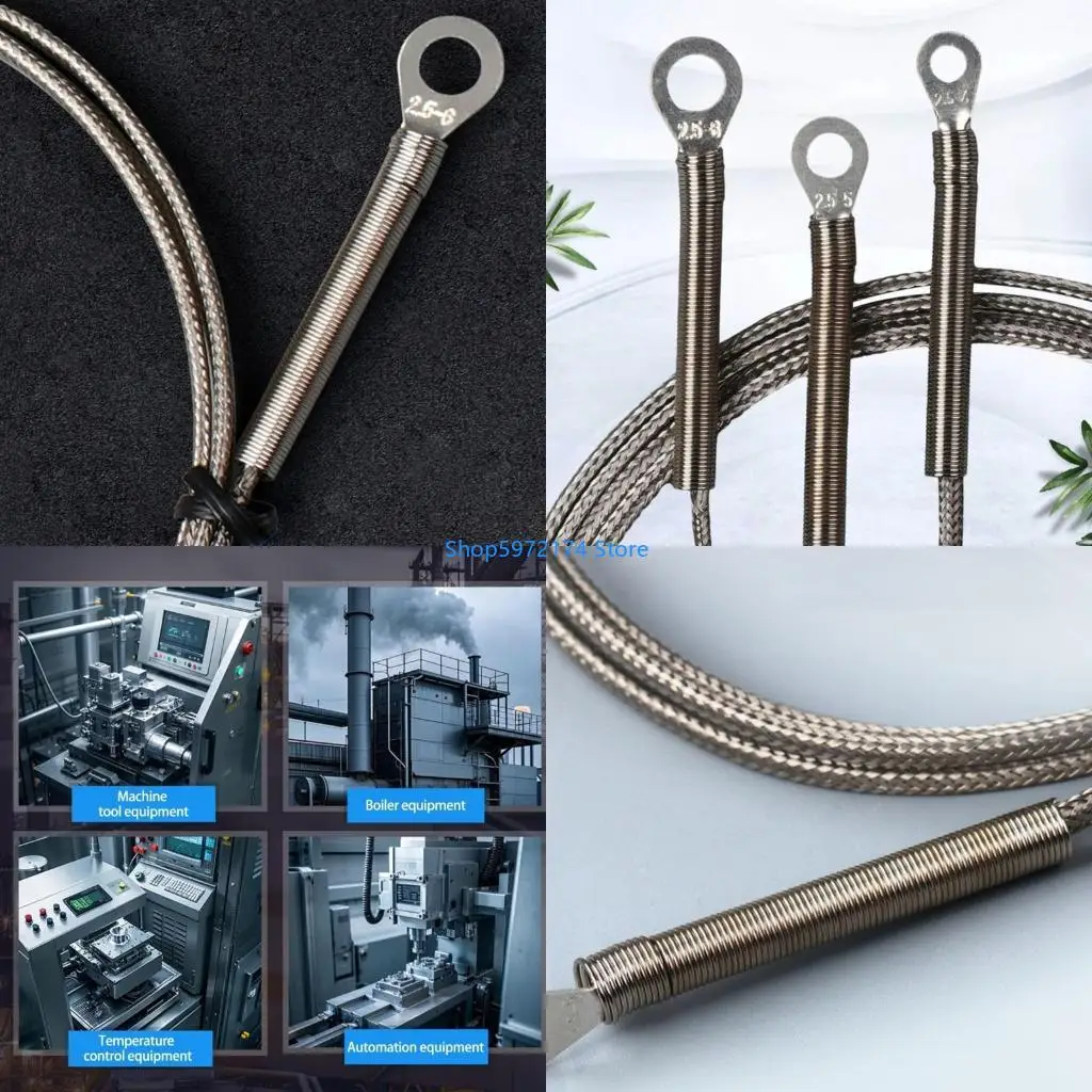 Y3NB K Type Temperature Sensoring  5MM Brass Patches Designs Quick Responses Thermocouple