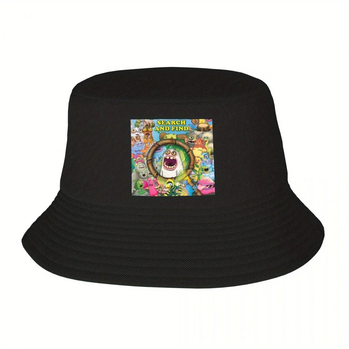 Custom Unisex My Singing Monsters Characters Bucket Hat Travel Beach Cartoon Anime Game Summer Fishing Hats