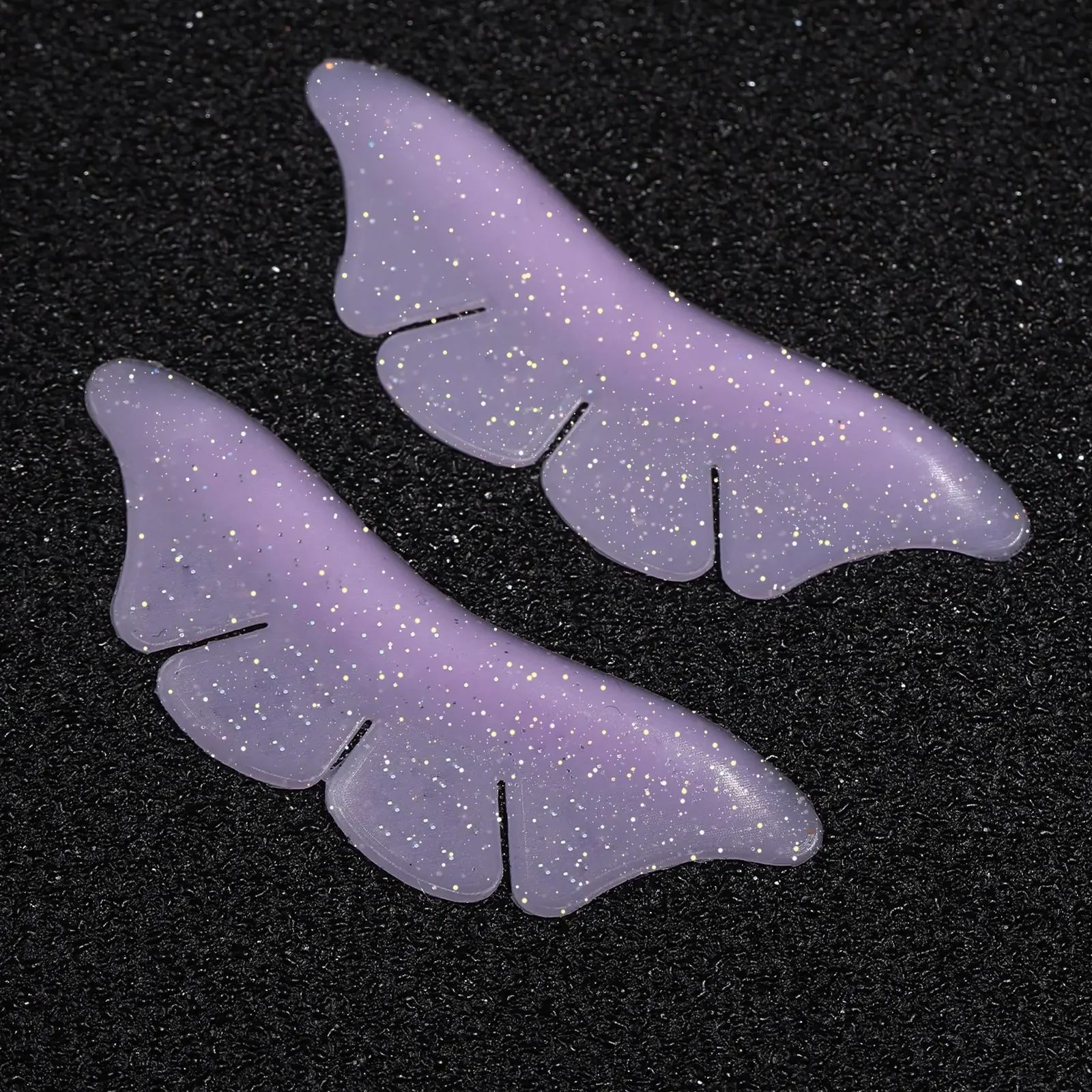 まつげカーラーリフティングパーマパッドシリコングリッターバタフライラッシュリフトパッド 3D 再利用可能なまつげメイクエクステンションカーラーアプリケーター