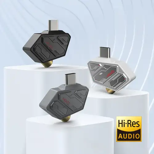 Imagen 2 del producto HIDIZS SD2 Audio HiFi DAC y amplificador Dongle multiusos DAC ES9270 128DSD decodificación tipo C a adaptador de 3,5mm PCM 32 bits 384kHz