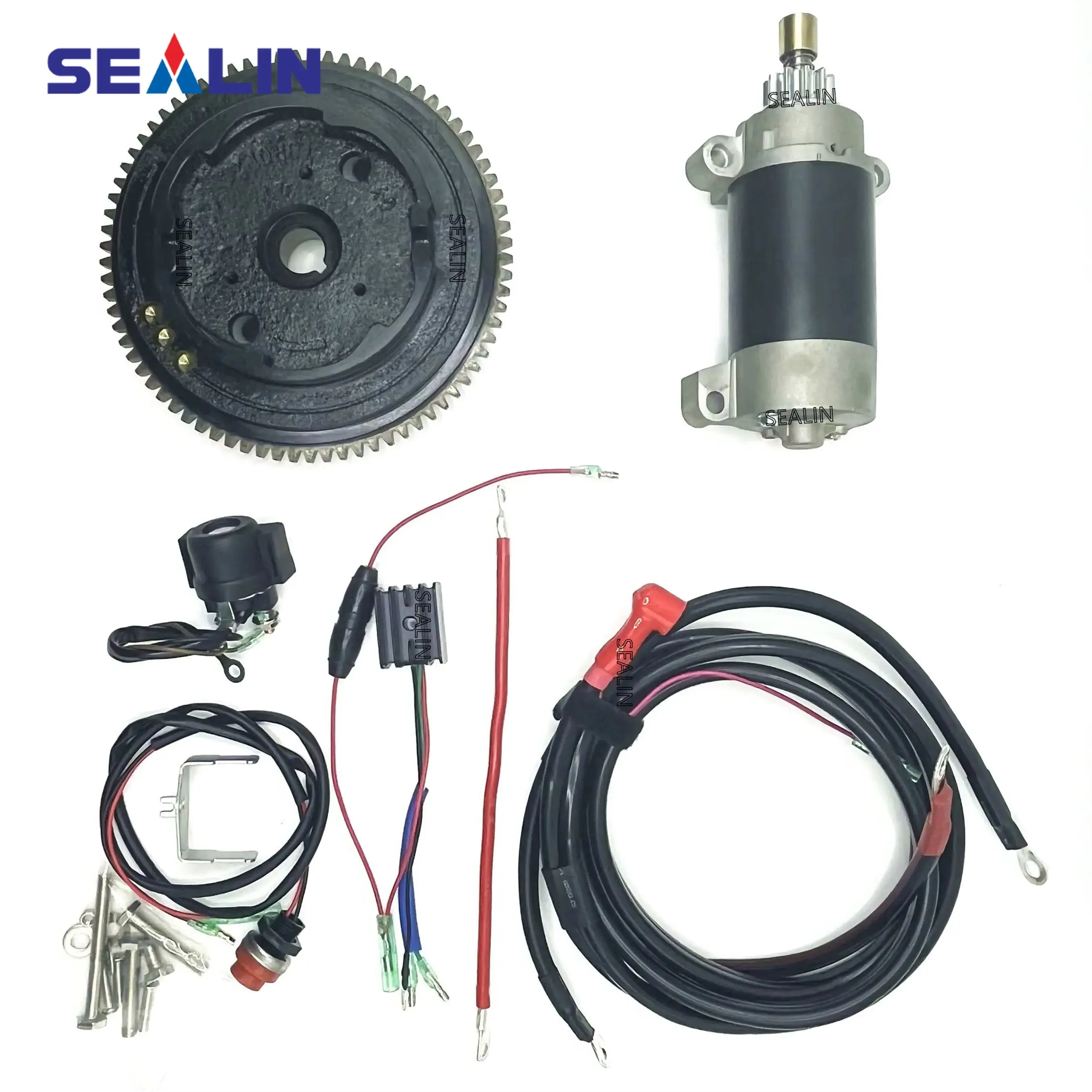 

Комплект для переоборудования электрического стартера для Parsun HDX F20EBM F20ABMS, 4-тактный, 20 л.с., с маховиком