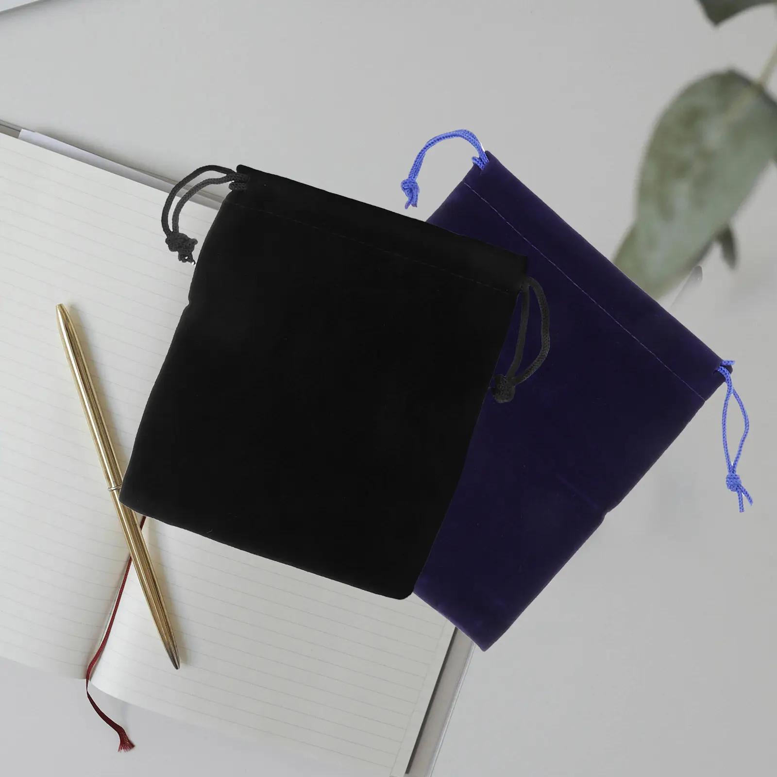 

2 шт. износостойких мешочков на шнурке для кубиков-головоломок, портативных органайзеров для хранения кабелей и мелких предметов