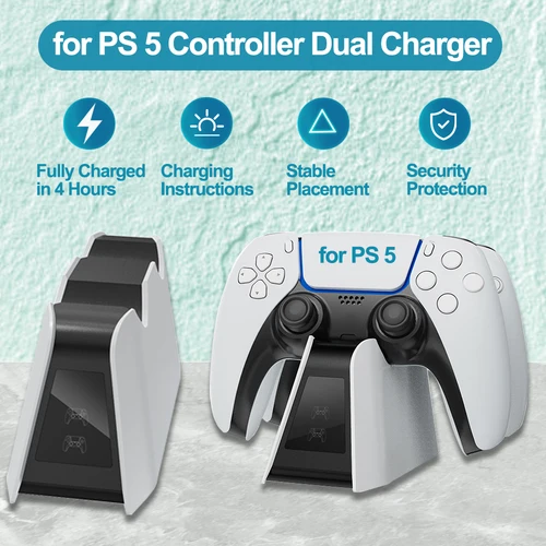 플레이 스테이션용 액세서리 스탠드, 충전 스테이션 액세서리, 플레이 컨트롤러 거치대 만도, PS5 용 베이스 