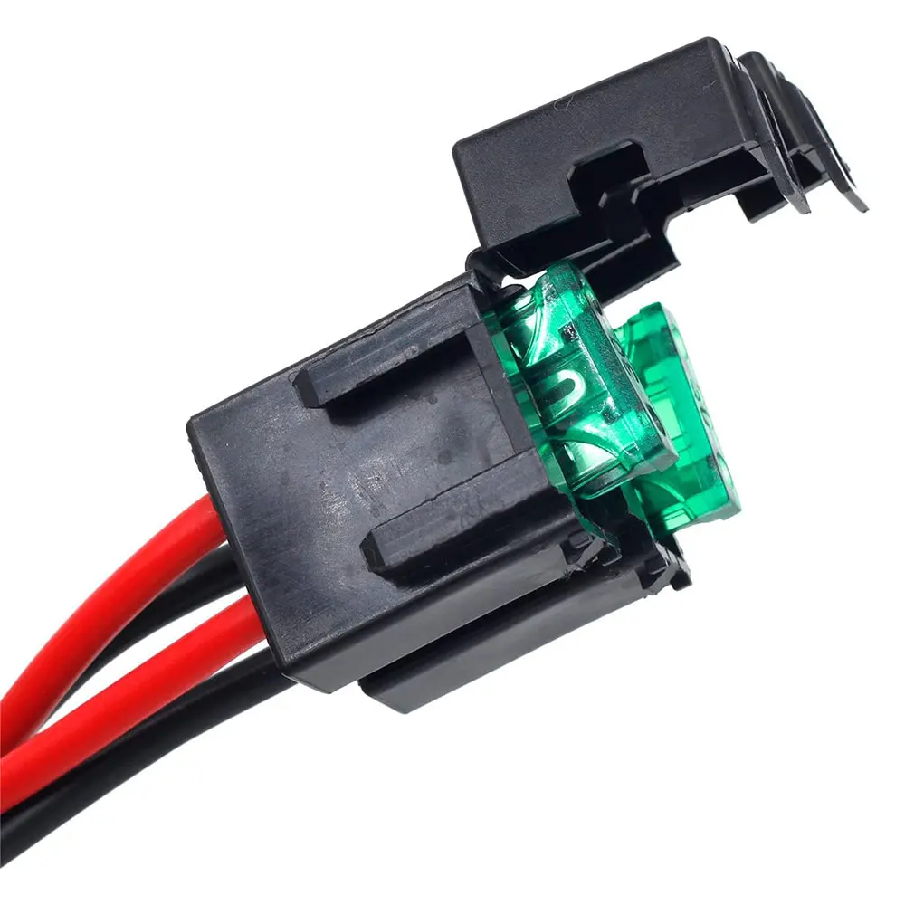 Cavo di alimentazione CC a 4 pin 12AWG per radio Yaesu FT-450D FT-891 Kenwood TS-480 TS-590SG TS-890s Icom IC-7000 IC-7200 IC-7600