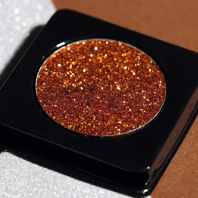 Single Color Shiny Glitter Eyeshadow Plate Mini Eye Shadow Long Lasting Multi Color High Pigment Quality Eye Makeup Cosmetic